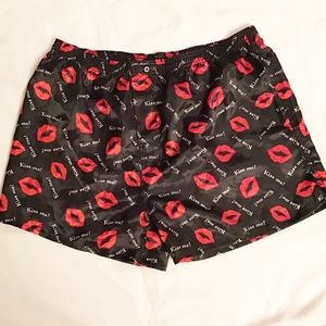 INTIMO Mens Lips Silk Boxers